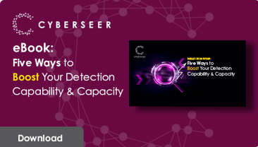 Cyberseer eBook Threats From Within Five Ways to Boost Your Detection Capability and Capacity